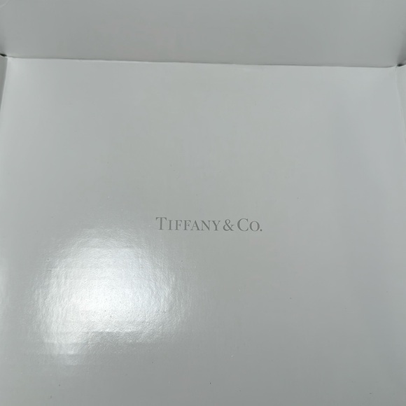 Tiffany packaging: blue box, gift card, envelope, ribbon, bag and shipping box - Picture 10 of 12